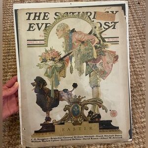 Vintage magazine cover